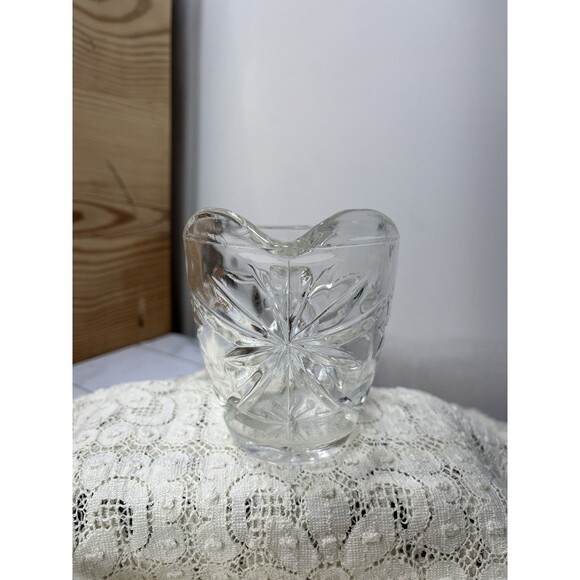 VINTAGE ANCHOR HOCKING STAR OF DAVID CREAMER - Picture 2 of 9